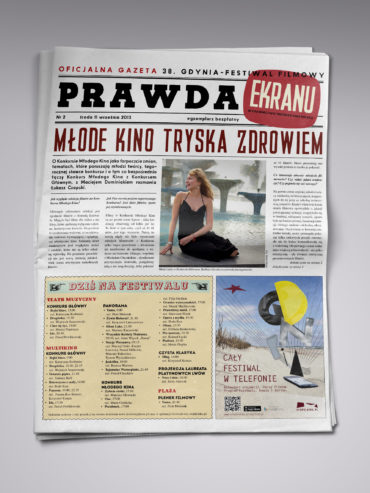 PRAWDA EKRANU – Gazeta 38. Festiwalu Filmowgo w Gdyni (2013)